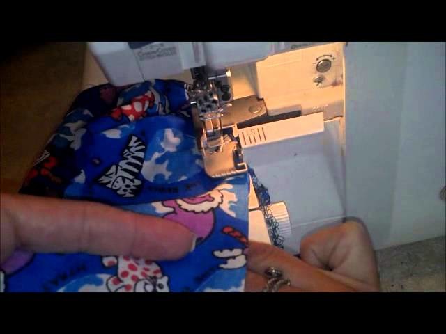 Scrub hat how to sew step 3