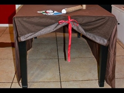 Sew A Basic Table Fort