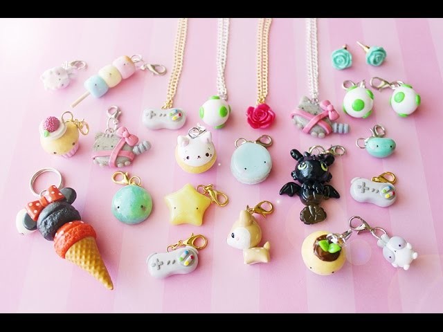 Shop Update #2 (Polymer Clay Charms)
