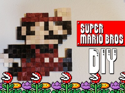 Super Mario Wall Art - DIY Geeky Goodies