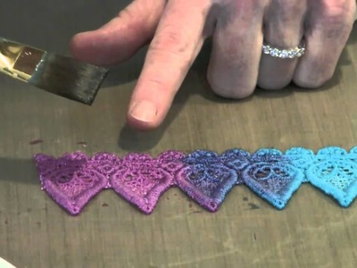 Venise Lace "Dyeing", Part I - The Basics by Joggles.com