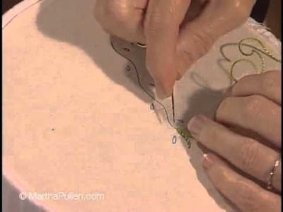 Wendy Schoen's Hand Embroidered Stem Stitch