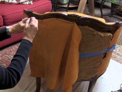 A Found Treasure Restored - Reupholster a Chair
