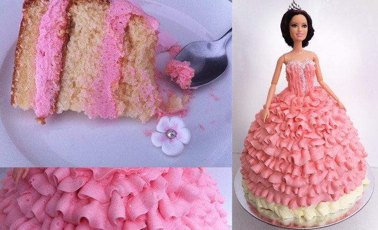 Birthday Cake. Princess Doll Tutorial How To Cook That Ann Reardon