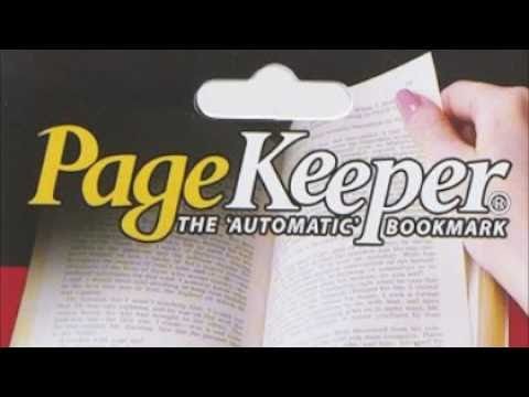 Cool Gift Idea For Book Worms - PageKeeper® Automatic Bookmark