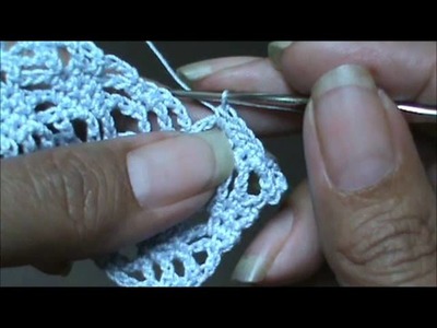 Diamond Lace Stitch part 2
