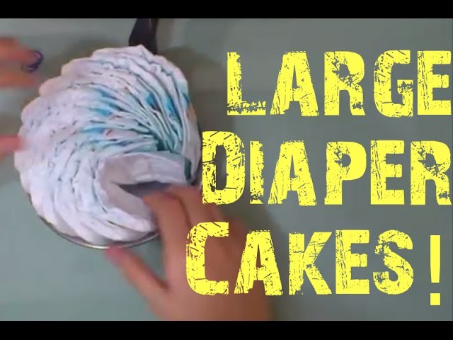 Diaper Cake Big Wheel Instructions