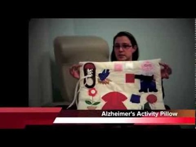 EasierLiving: Denise's Demos Alzheimer's Activity Pillow