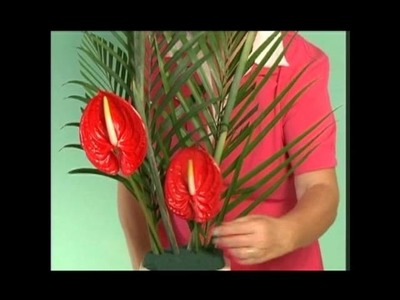 Flower Arranging With Anya: Tropical Arrangement