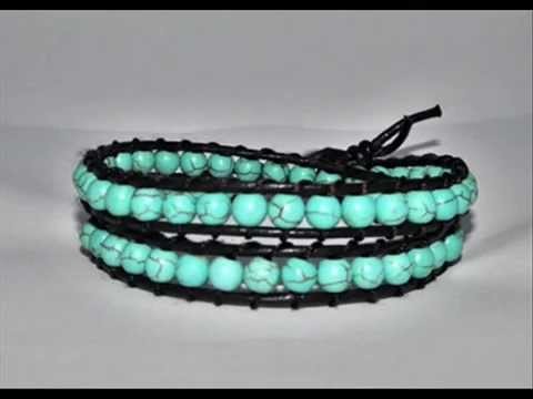 Handmade Unique♥♥♥Leather wrap bracelets♥♥♥summer collection 2011 - by A&M Designs