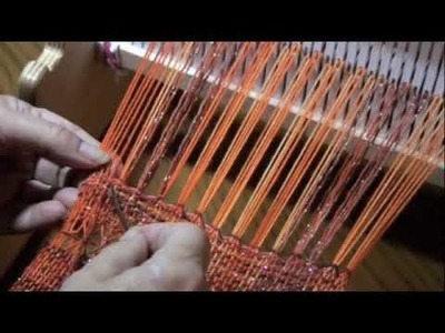 Hemstitching on Rigid Heddle Loom with PattyAnne