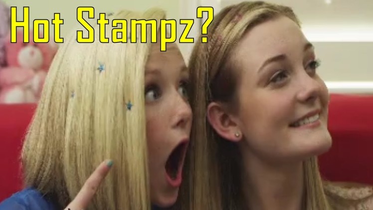 Hot Stampz As Seen On TV Commercial Buy Hot Stampz As Seen On TV Glitter Hair Stamps For Girls