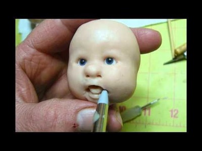 How I Sculpt My Polymer Clay Babies by Julie Carpenter