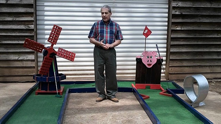 How To Build A Mini Golf Course