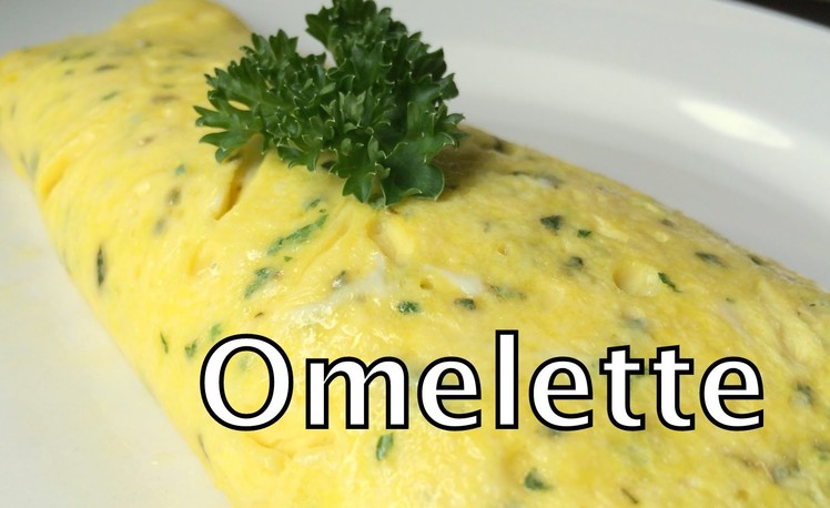 How to cook an Omelette (French Style Omelette Recipe)- BenjiManTV