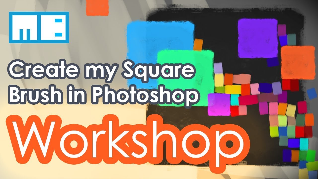 square brush in photoshop