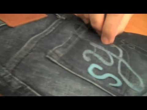 How To Decorate Your Jeans with Easy Embroidery
