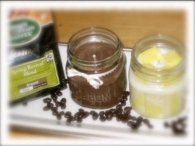 How to Make A Candle with Soy Wax-Homemade Mason Jar Candles-Candle Making At Home