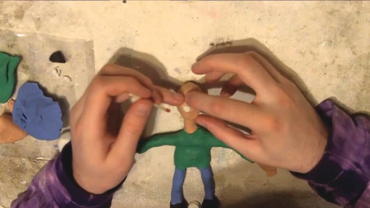 How To Make A Clay Man Tutorial