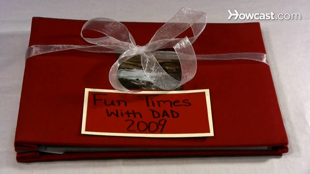 How to Make a Father's Day Memory Album
