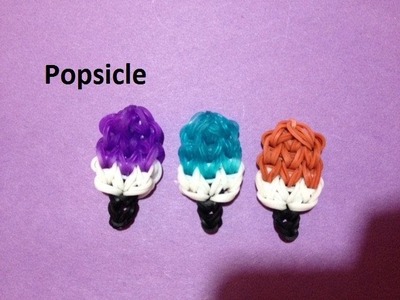 How to Make a Popsicle Charm on the Rainbow Loom - Original Design