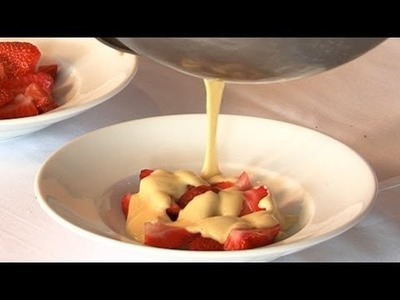 How To Make A Red Wine & Strawberry Dessert