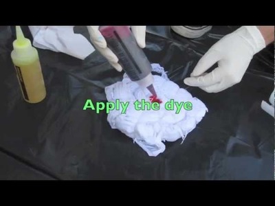 How to make a tie dye sarong