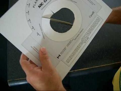 How to make and use a planisphere