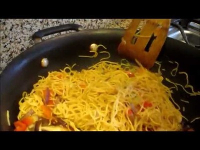 How to make chow mein noodle