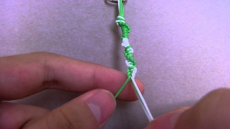 How to make friendship bracelet [crisscross chinese staircase]