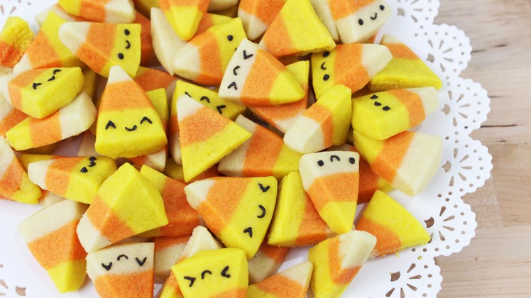 How to Make Halloween Candy Corn Cookies!