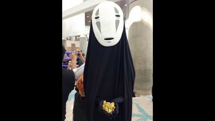 How to make No Face Mask from Spirited Away