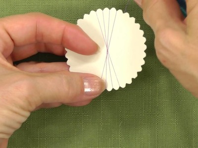 How to Make Spirelli Card Embellishments