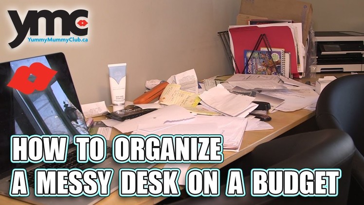 How to Organize a Messy Desk On a Budget
