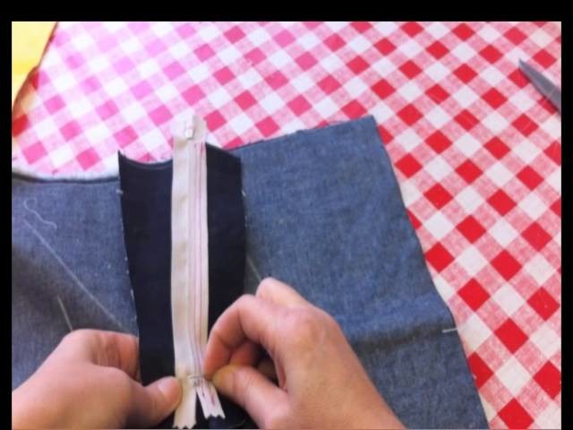 How to sew a zip fly