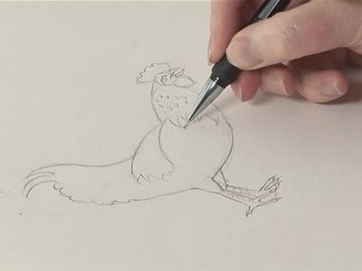 How To Sketch A Chicken
