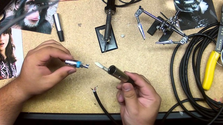 How to Solder XLR Connections to make a new XLR cable