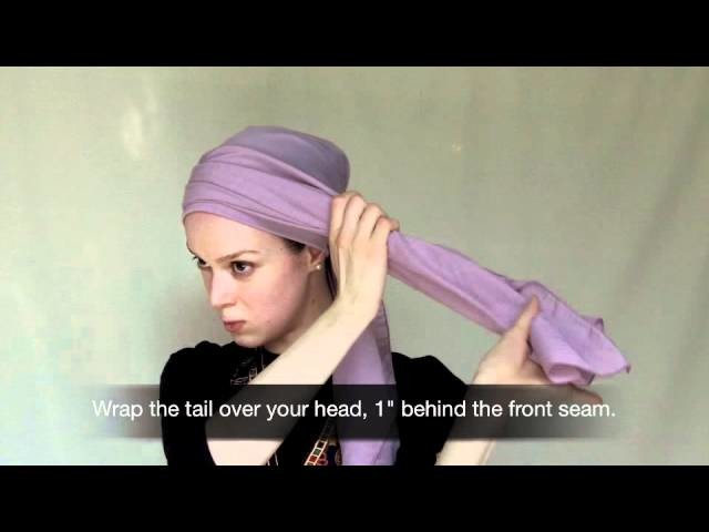 How to tie a Double Wrap headwrap