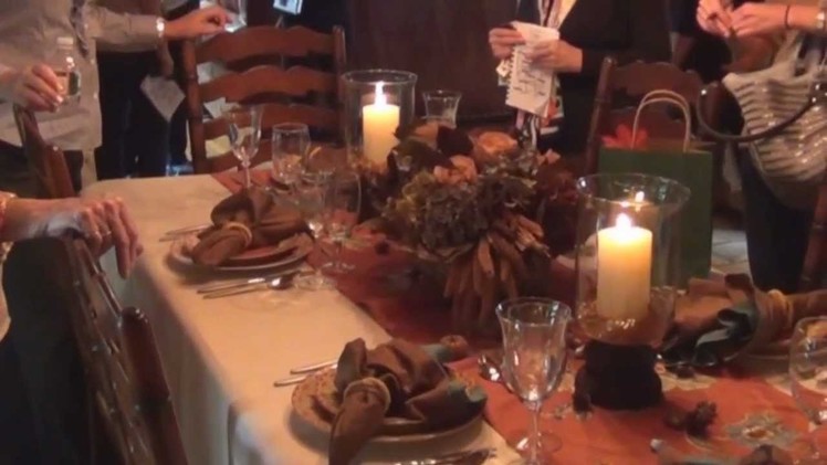 Ideas for Dinner Parties Tables.Exciting Fundraiser Table Setting Raffle!