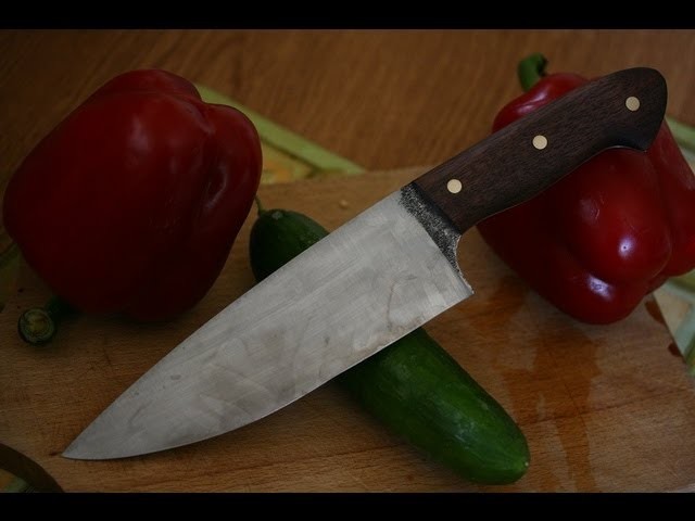 Knifemaking - How to make a kitchen knife