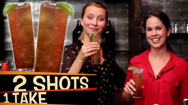 Long Island Iced Tea | Cocktails With Rachel's English | 2 Shots 1 Take!