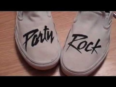 Make your own Party Rock Shoes