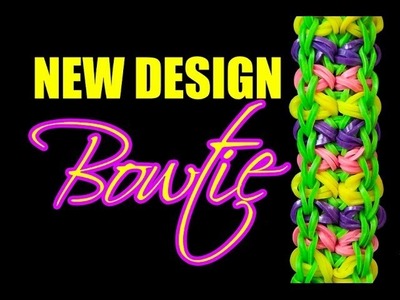 NEW Rainbow Loom Design - BOWTIE Bracelet HD