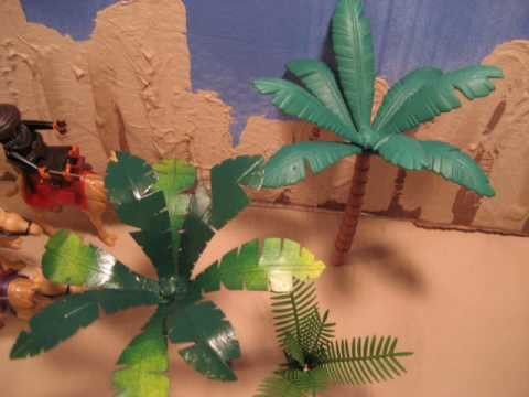 Palm Trees: How to Make Playmobil Scenery