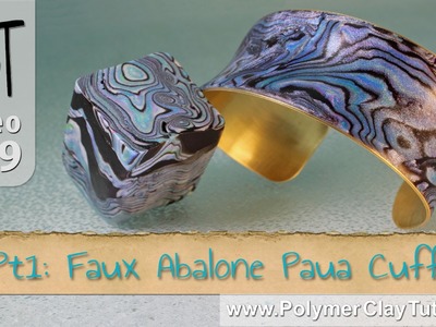 Polymer Clay Faux Abalone Paua Cuff Tutorial Series (Intro)