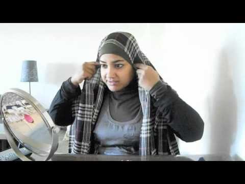 Quick and easy hijab style