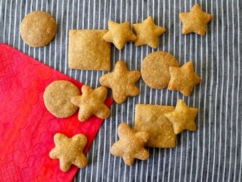 Recipes for Children: How to Make Whole Wheat Goldfish Cheese Crackers - Weelicious