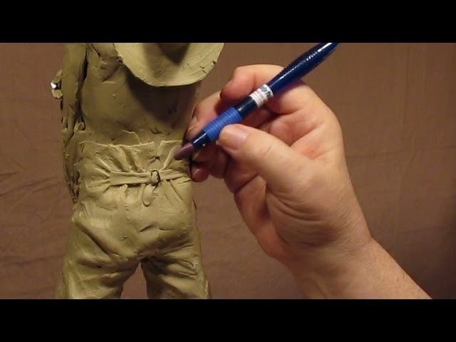 Sculpting With Lemon - Cup of Joe - Working on his Pants