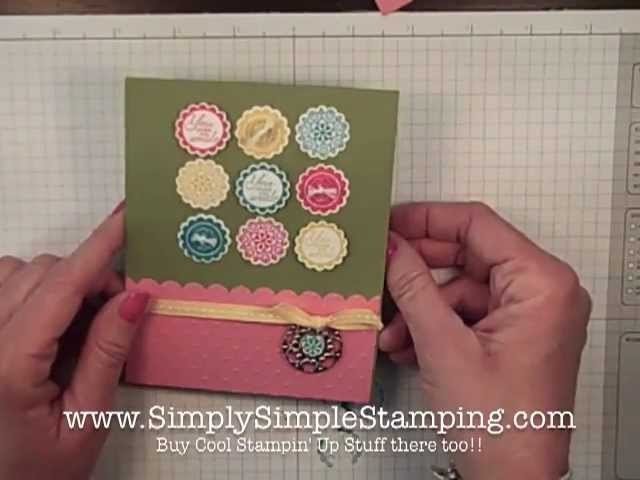 Simply Simple FLASH CARD 2.0 - You Make Me Smile by Connie Stewart