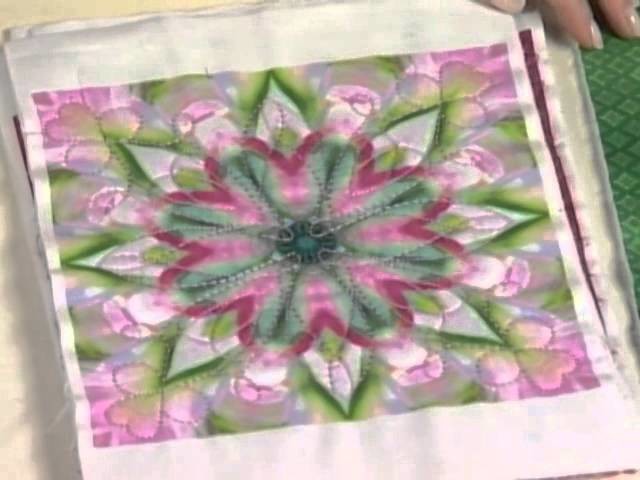 The quick and easy way to make a kaleidoscope quilt block